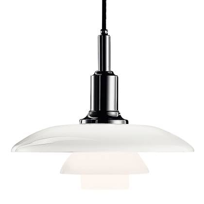 PH 3|2 hanglamp Ø28.5 hoogglans verchroomd
