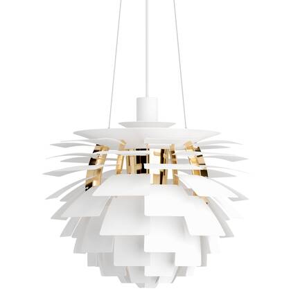 PH Artichoke hanglamp Ø480 Brass Metallised Soft White