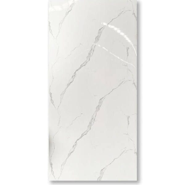 PVC Marmer Wit Glans Bianco Calacata 260x122x0,3cm - Afbeelding 2
