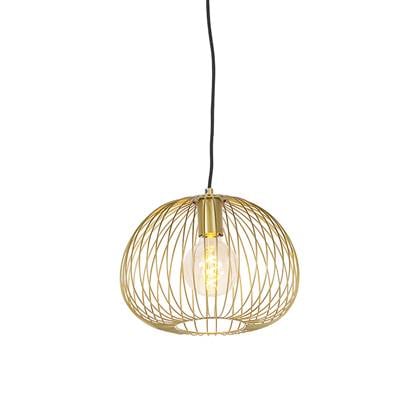 QAZQA Design hanglamp goud - Wire Dough
