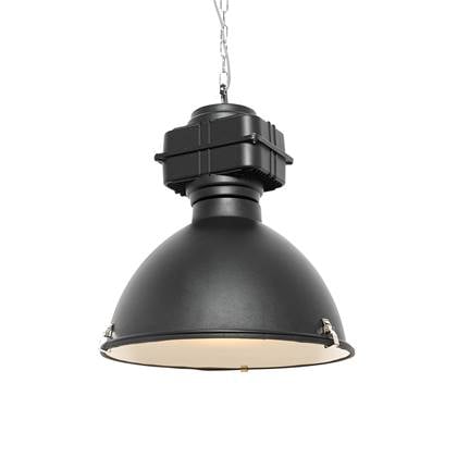 QAZQA Industriële hanglamp zwart 53
