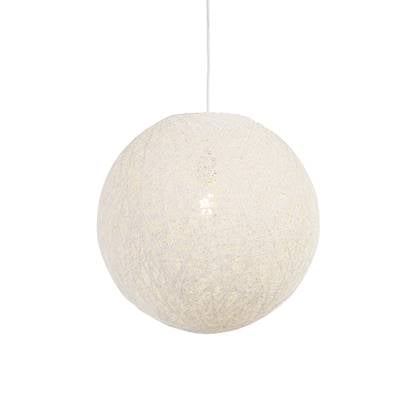 QAZQA Smart hanglamp wit 45 cm incl. Wifi A60 - Corda