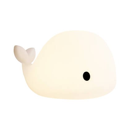 QAZQA Tafellamp wit 50cm incl. LED dimbaar IP54 oplaadbaar - Baby