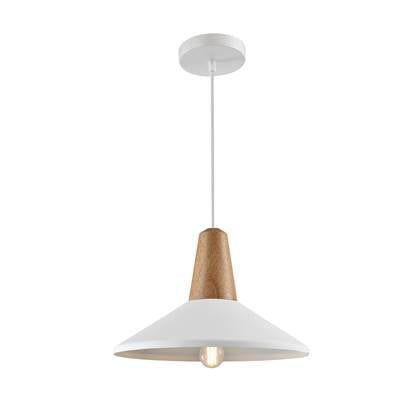 QUVIO Hanglamp rond wit - QUV5068L-WHITE
