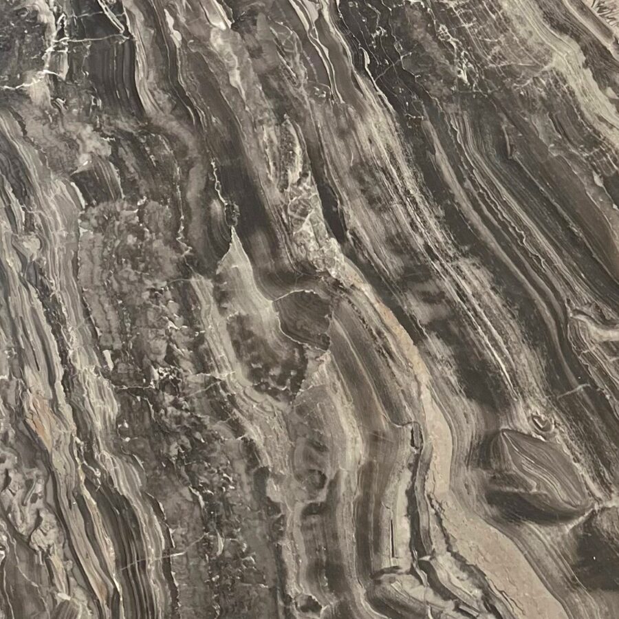 SPC Marmer Wandpaneel MAT Onyx Dark 260x96x0.3cm | Badkamer Wandpanelen - Afbeelding 2