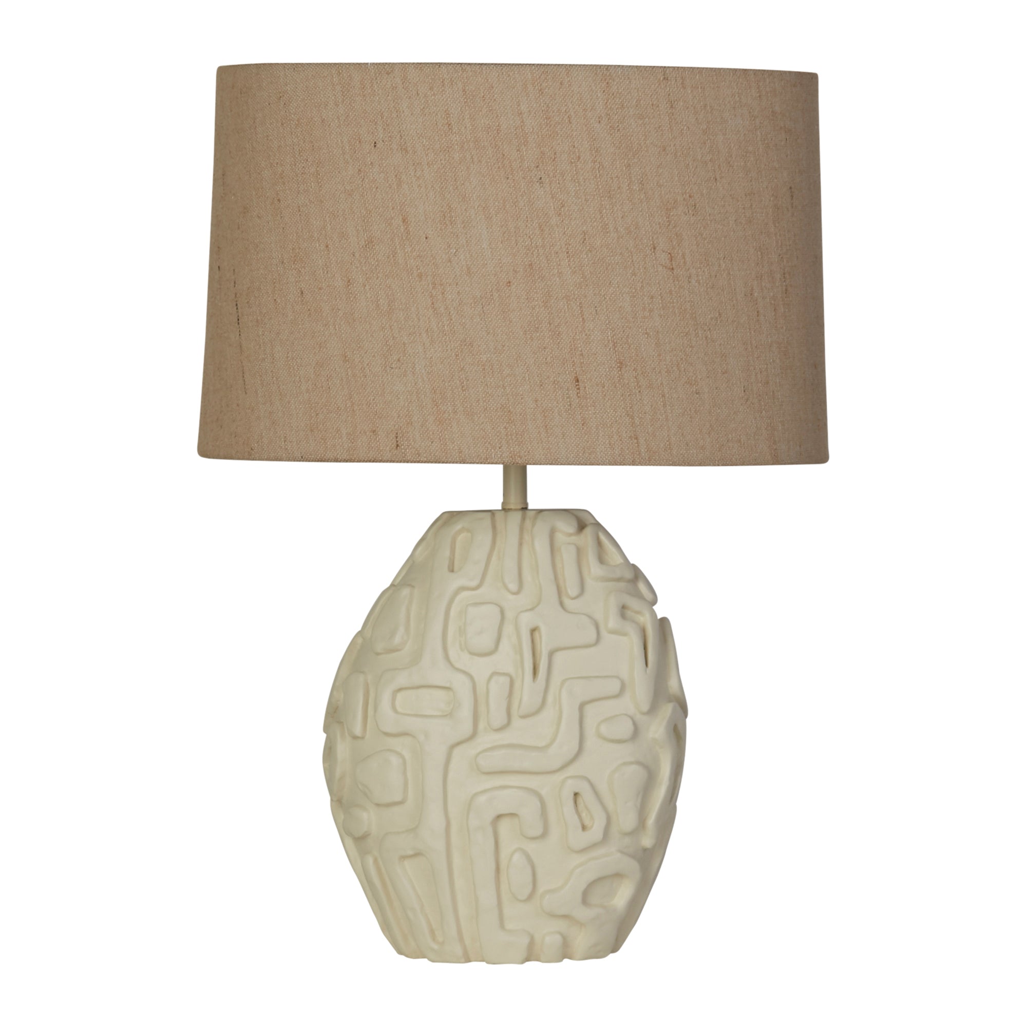 Searchlight Adelaide Tafellamp - Crème