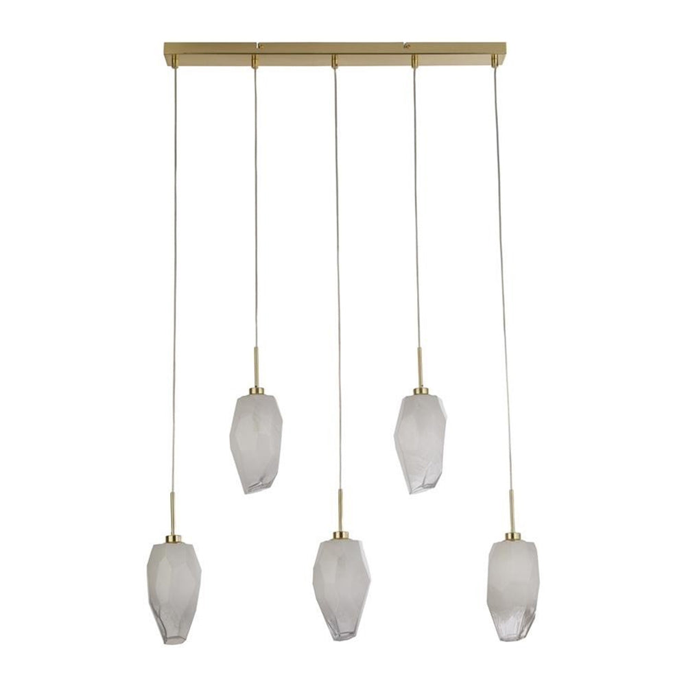 Searchlight Rocky Hanglamp Ø 78 cm - Messing