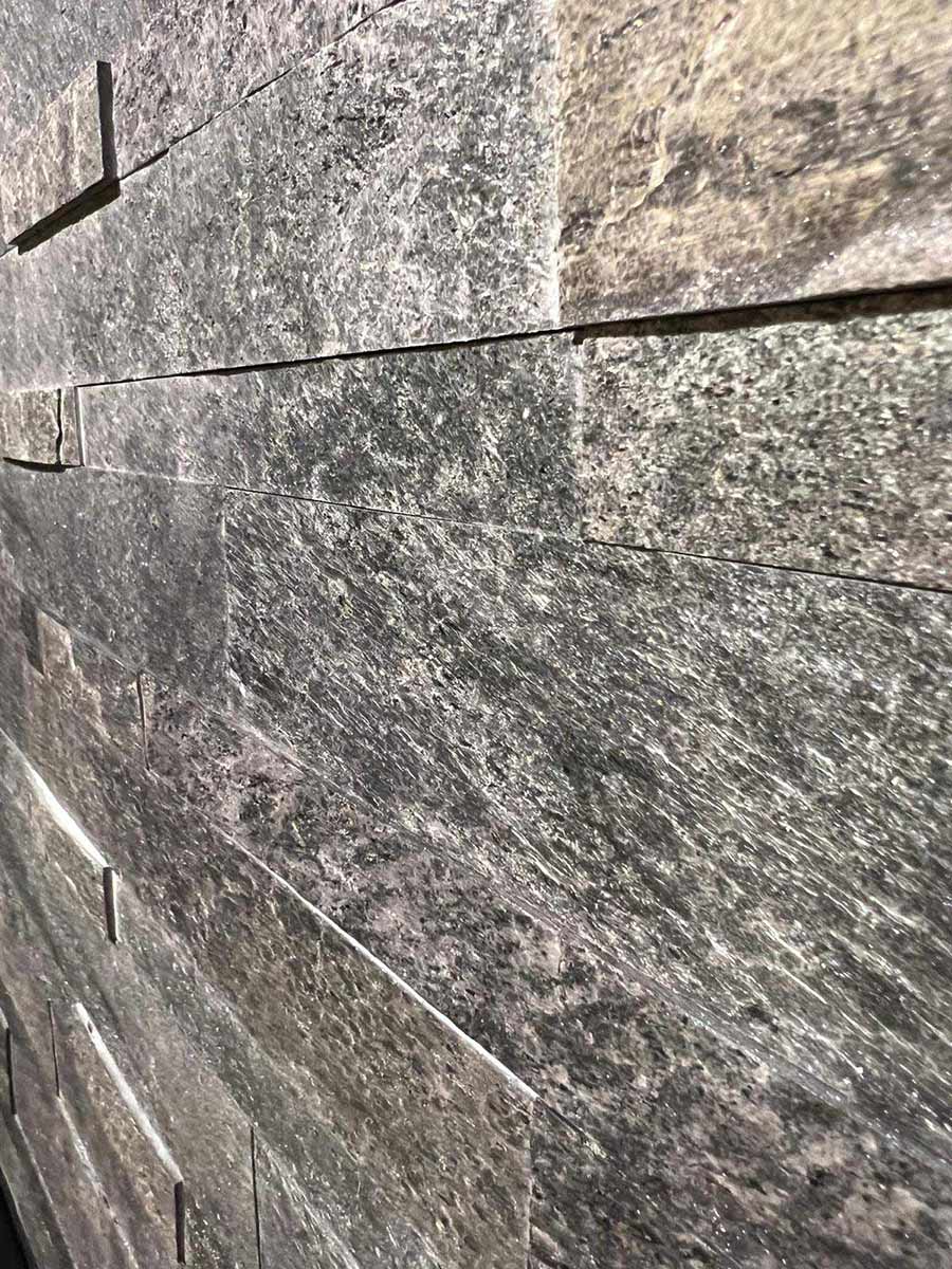 Zelfklevend Natuursteen Silver Shine | Paneli Natuursteen Wandpanelen - Afbeelding 2