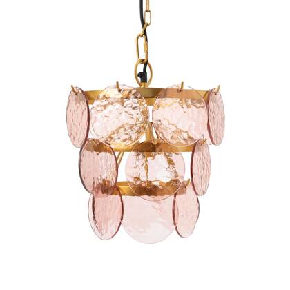 Sissy-Boy Lichtroze scallop kroonluchter