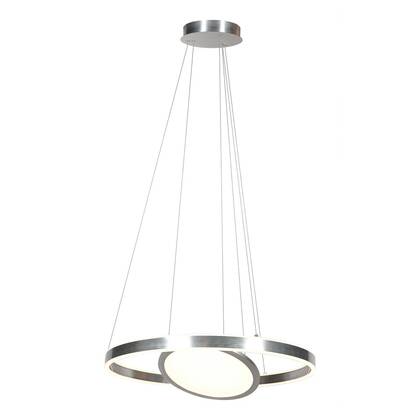 Steinhauer - Hanglamp Grijs Metaal - 2-Lichts - 60x60x150cm - Ringlux