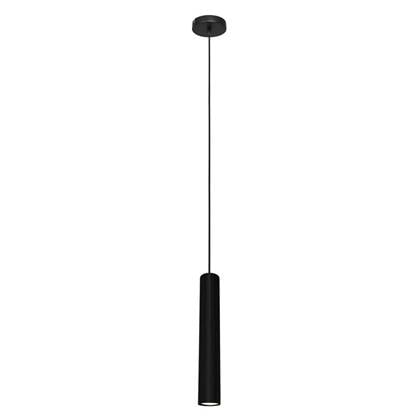 Steinhauer Hanglamp Tubel Zwart Ø 5cm Incl. GU10 4.9 Watt Dim To Warm