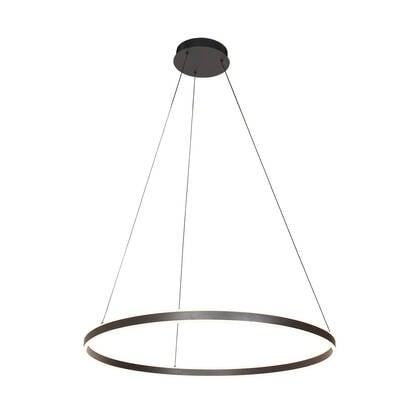 Steinhauer - Hanglamp Zwart Metaal - 80x80x190cm - Ringlux