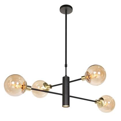 Steinhauer - hanglamp - Constellation - messing - metaal - Ø 90cm -