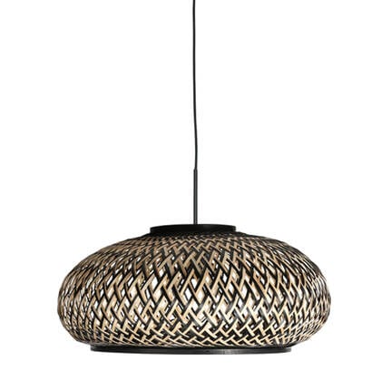 Steinhauer - hanglamp - Sparkled Light - naturel - bamboe metaal -