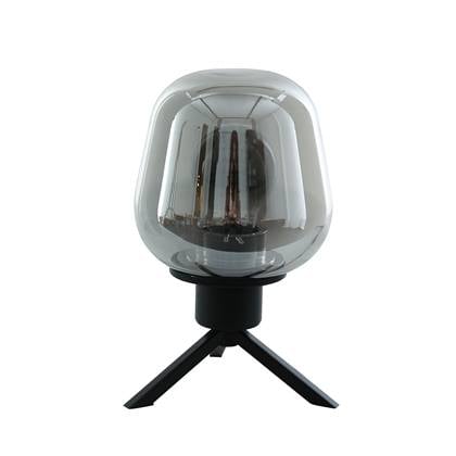 Steinhauer - tafellamp - Reflexion - zwart - glas metaal - Ø 15cm -