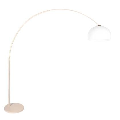 Steinhauer - vloerlamp - Sparkled Light - beige wit - kunststof