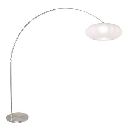 Steinhauer - vloerlamp - Sparkled Light - staal - metaal stof textiel