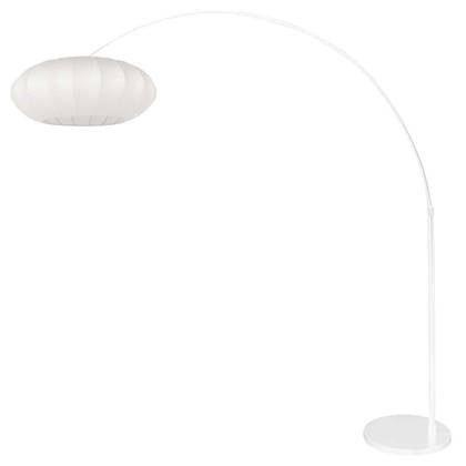 Steinhauer - vloerlamp - Sparkled Light - wit - metaal stof -