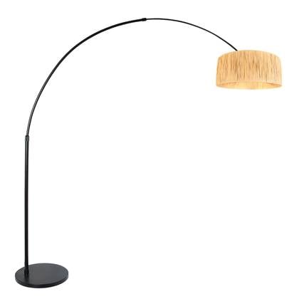 Steinhauer - vloerlamp - Sparkled Light - zwart - gras metaal - Ø
