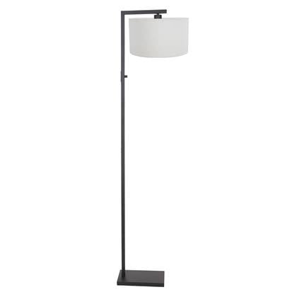 Steinhauer - vloerlamp - Stang - zwart - linnen metaal - schemerlamp