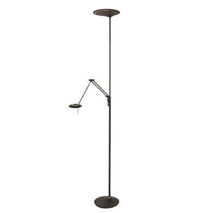 Steinhauer - vloerlamp - Zodiac LED - zwart - kunststof metaal -