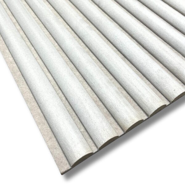 Suede Paneel AKU Off White 260x60x2.1cm - 260 cm x 60 cm x 2 cm | 15 kg | Paneli akoestische wandpanelen - AKU Wandpanelen - Afbeelding 3