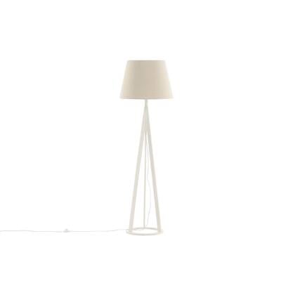 Svea - Nala vloerlamp - 160 cm - linnen - wit