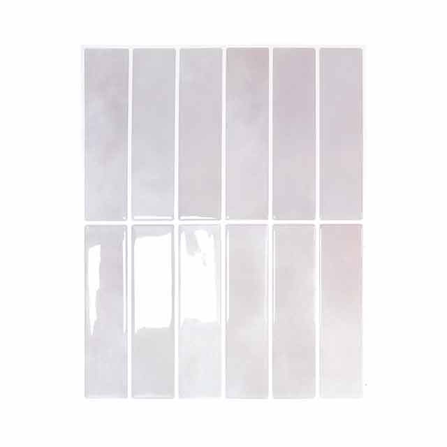 Tegelsticker Beige/Roze Langwerpig - 29 cm x 22.9 cm x 0.11 cm | 0.07 kg | Paneli zelfklevende steenstrips - Afbeelding 2