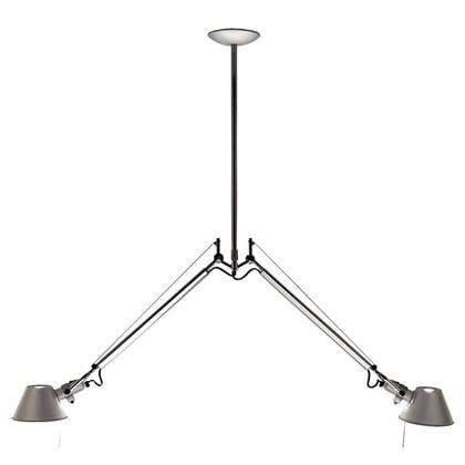 Tolomeo 2-arm hanglamp Ø15