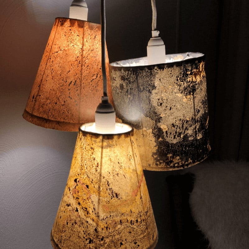 Natuursteen Wandpaneel Translucent Red Copper 260x122x0,2cm | Paneli Natuursteen Wandpanelen - Afbeelding 2