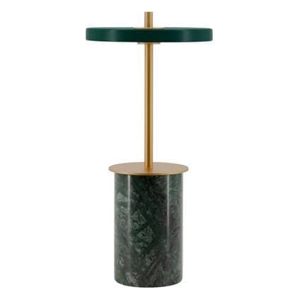 Umage Asteria Move Mini Tafellamp Oplaadbaar - Groen Marmer