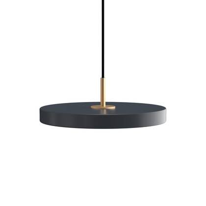 Umage Asteria Plus Mini hanglamp anthracite grey - met koordset - Ø31