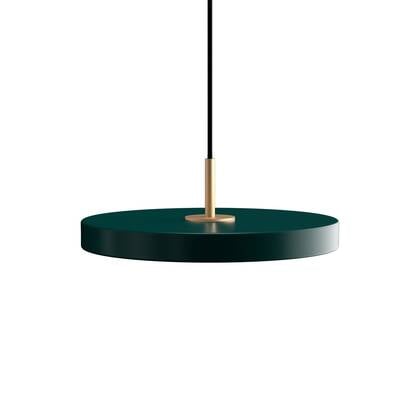 Umage Asteria Plus Mini hanglamp forest green - met koordset - Ø 31 cm