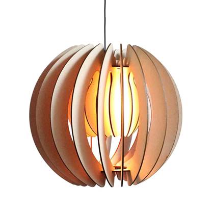 Van Tjalle en Jasper William Shakesphere hanglamp - Natural