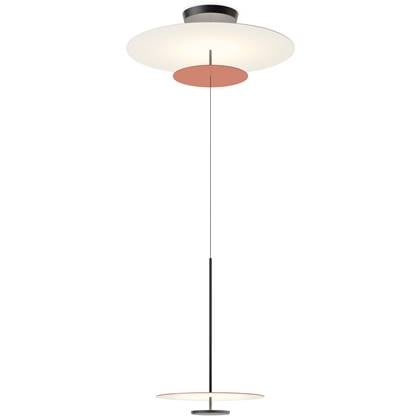 Vibia Flat 5930 hanglamp Ø90 LED Terra Red