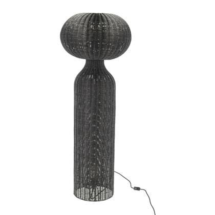 Villa Collection Werna Vloerlamp - Zwart