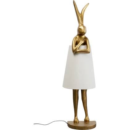 Vloerlamp Animal konijn 150cm goud Kare Design