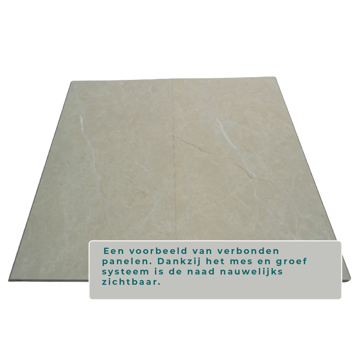 SPC Wandpaneel MAT Beton Dark- mes&groef 60x30cm | Badkamer Wandpanelen - Afbeelding 2