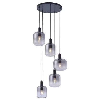 Vurna - Joséphine hanglamp smoke glas 5L