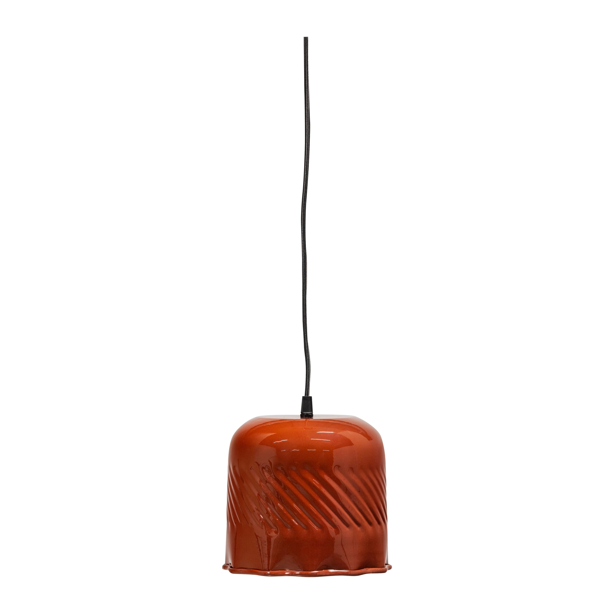 WOOOD Arleso Hanglamp - Oranje / Bruin