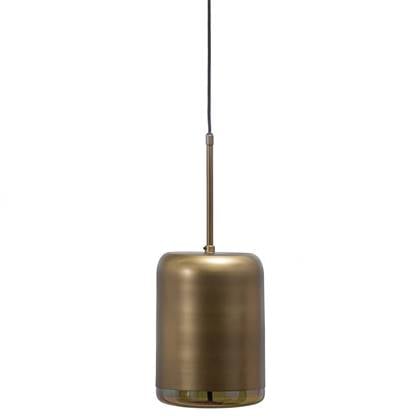 WOOOD Safa Hanglamp Verticaal - Metaal|Glas - Brass - 60x20x20
