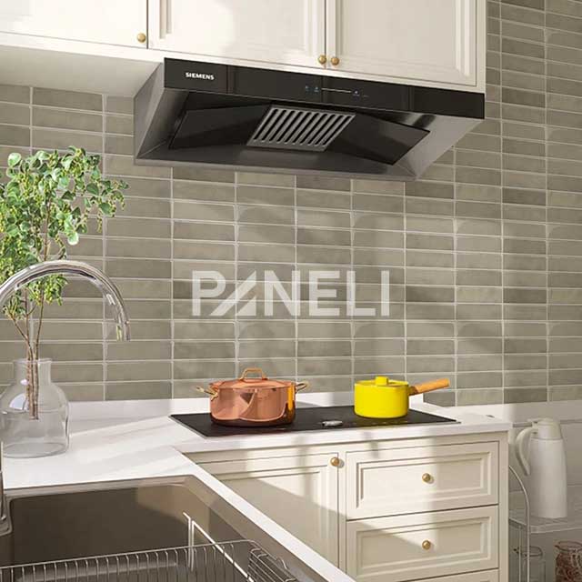 Tegelsticker Beige Langwerpig - 29 cm x 22.9 cm x 0.11 cm | 0.07 kg | Paneli zelfklevende steenstrips - Afbeelding 3