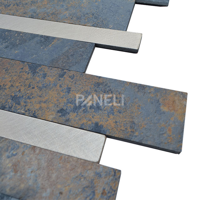 Zelfklevende Steenstrip Tegelstrook Rustiek - 29.8 cm x 29.6 cm x 0.40 cm | 0.5 kg | Paneli zelfklevende steenstrips - Afbeelding 2