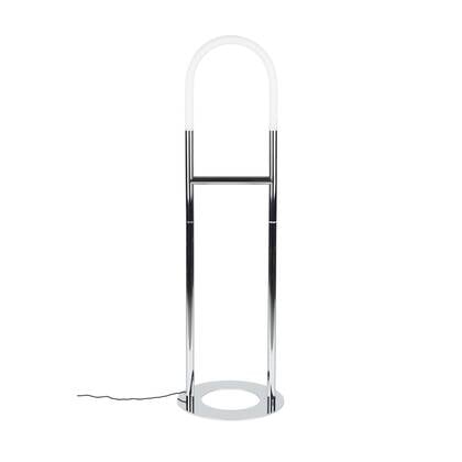 Zuiver Arch vloerlamp Chrome - Zilver