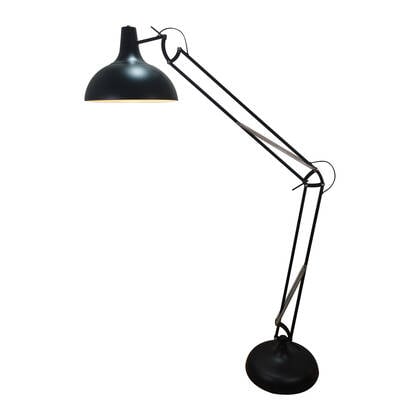 by fonQ Luné Vloerlamp - Zwart