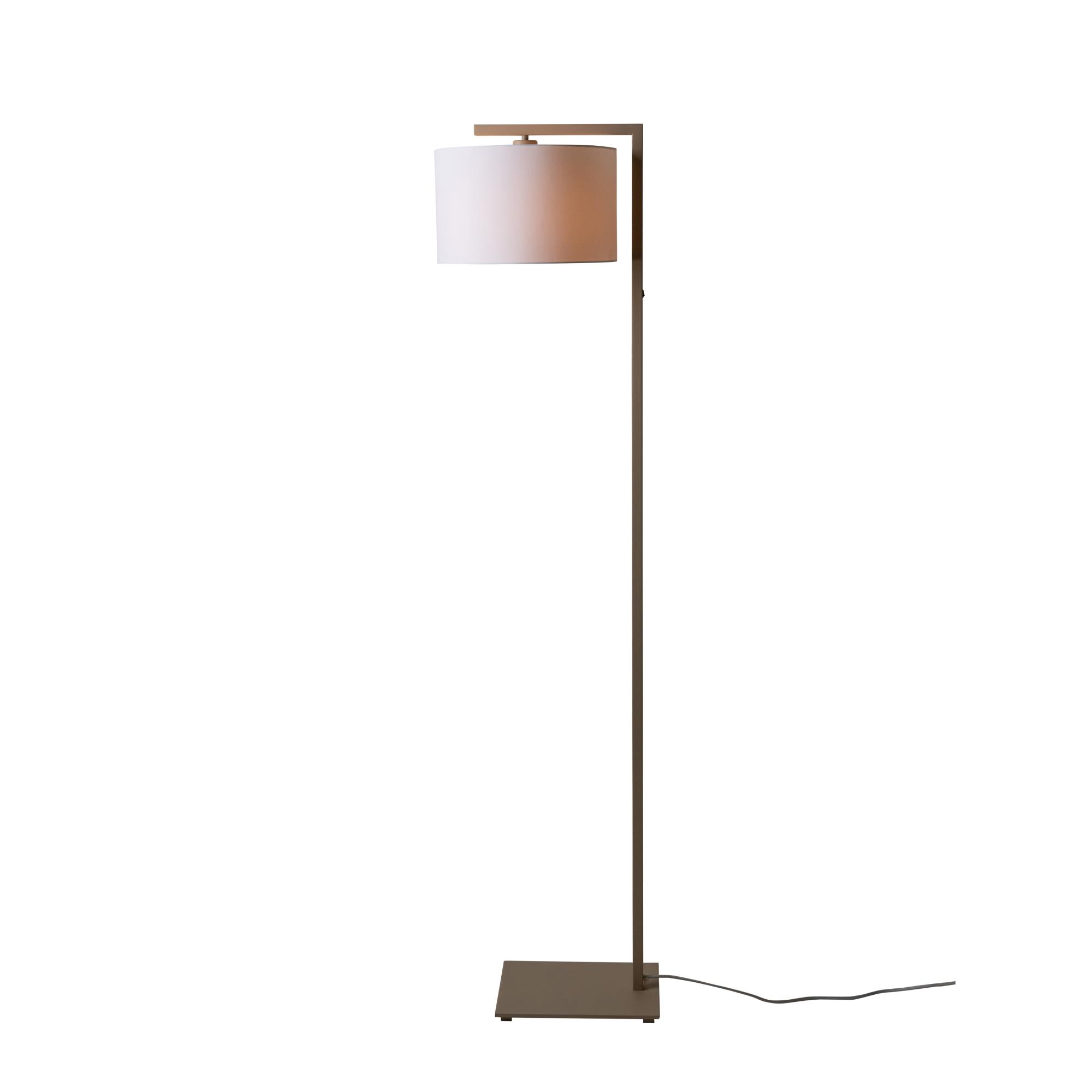 it&apos;s about RoMi Boston Vloerlamp Ø 32 cm - Bruin / Wit