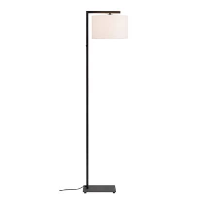 it&apos;s about RoMi Boston Vloerlamp Ø 32 cm - Zwart / Wit