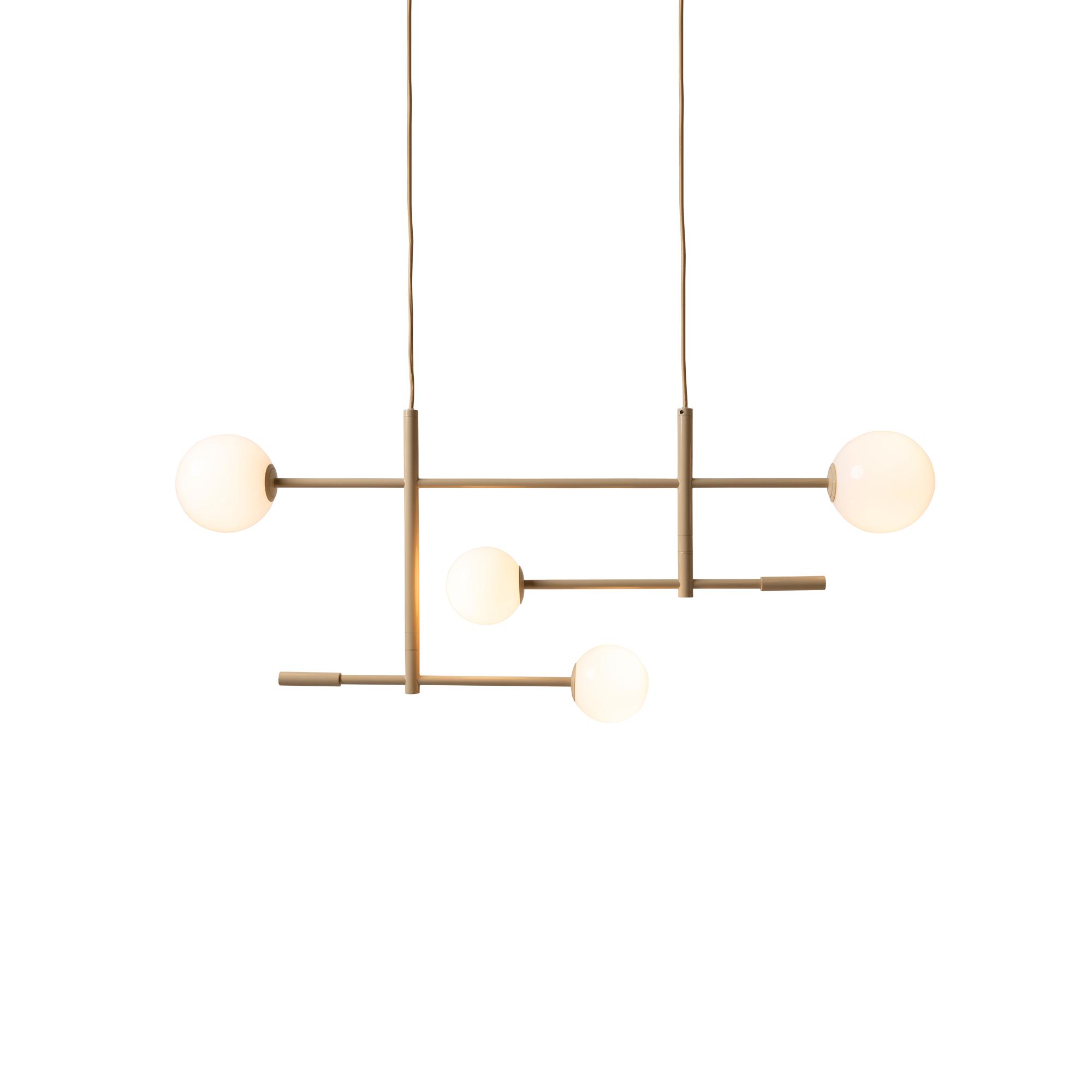 it&apos;s about RoMi Hanglamp Copenhagen - Beige - 97x13x215cm