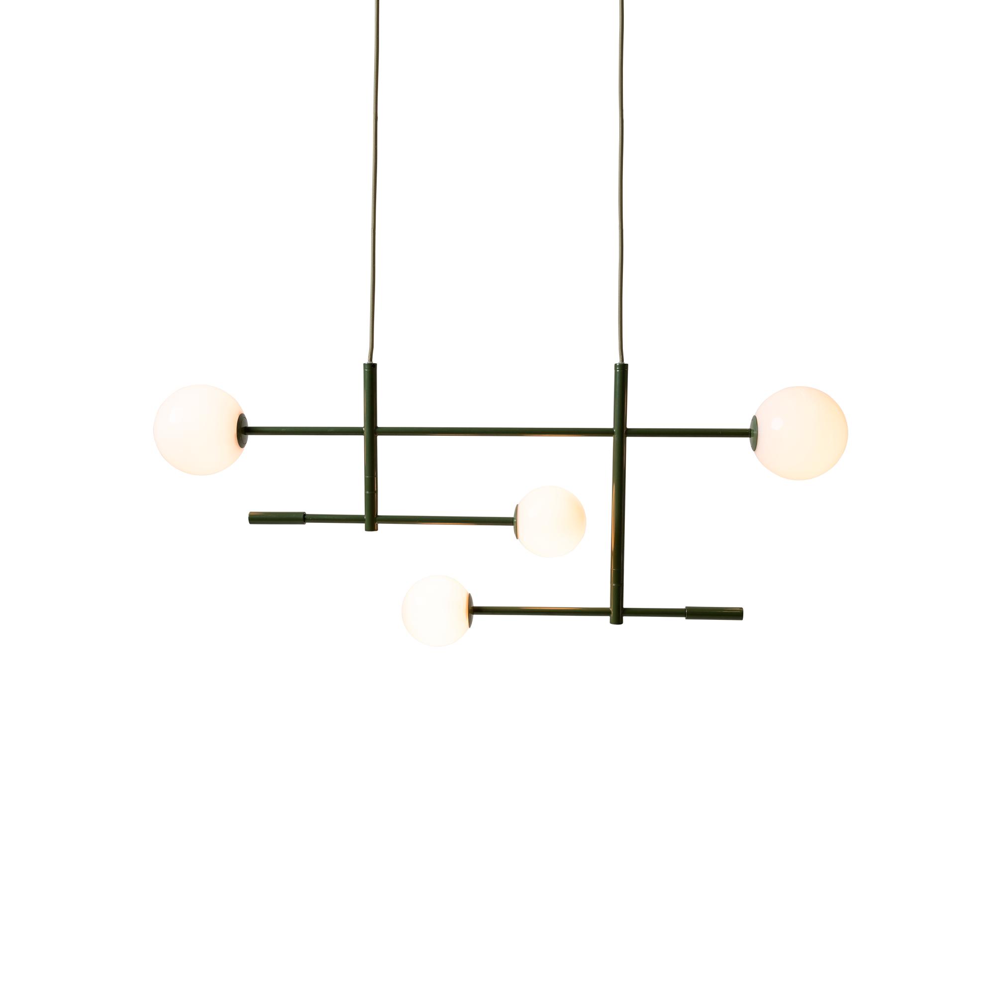 it&apos;s about RoMi Hanglamp Copenhagen - Groen - 97x13x215cm