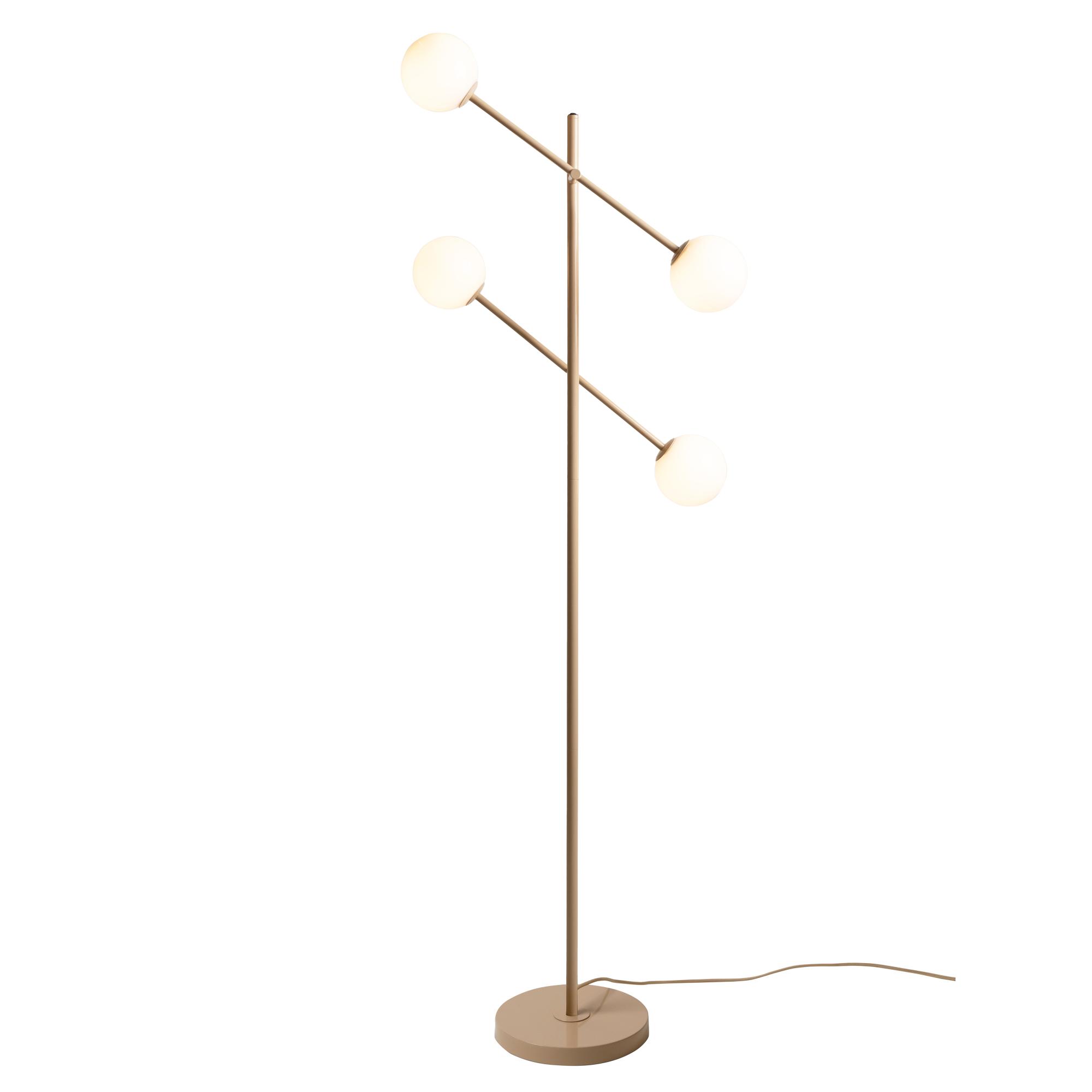 it&apos;s about RoMi Vloerlamp Copenhagen - Beige - 48x26x170cm